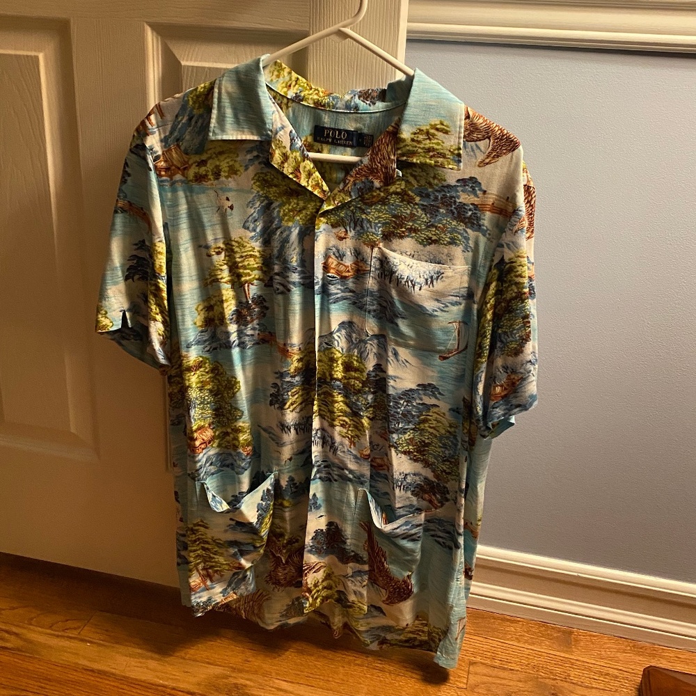 Ralph Lauren Casual Button Down Hawaii Shirt